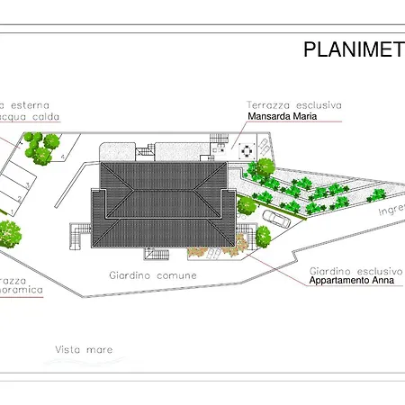 Anna - Ampio Con Terrazza Panoramica Sul Mare