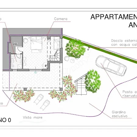 Lejlighed Anna - Ampio Con Terrazza Panoramica Sul Mare *