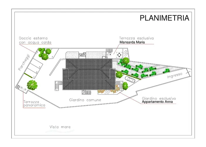 Anna - Ampio Con Terrazza Panoramica Sul Mare